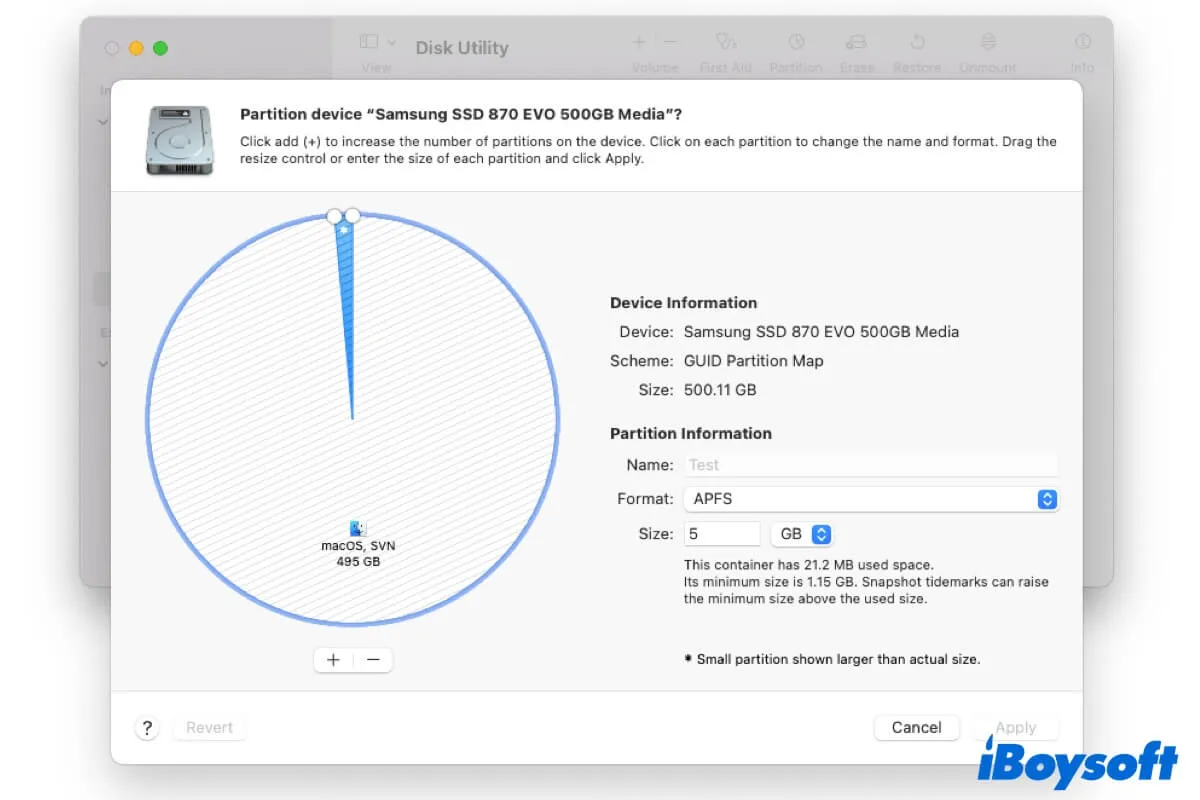 how to delete partition on Mac