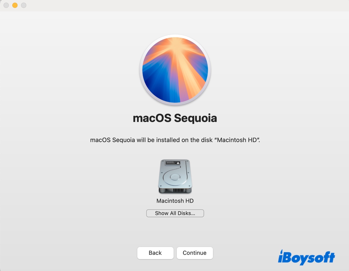 Comment installer macOS Sequoia