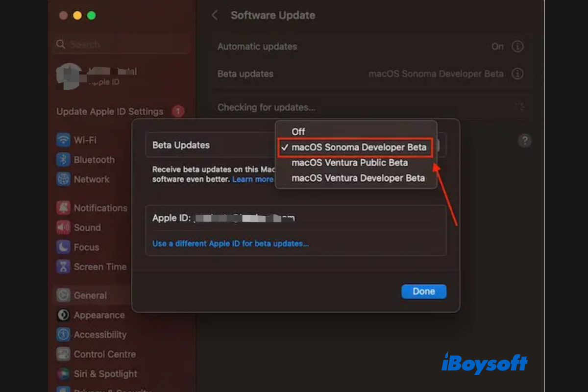 como instalar a versão beta do macOS Sonoma no Mac