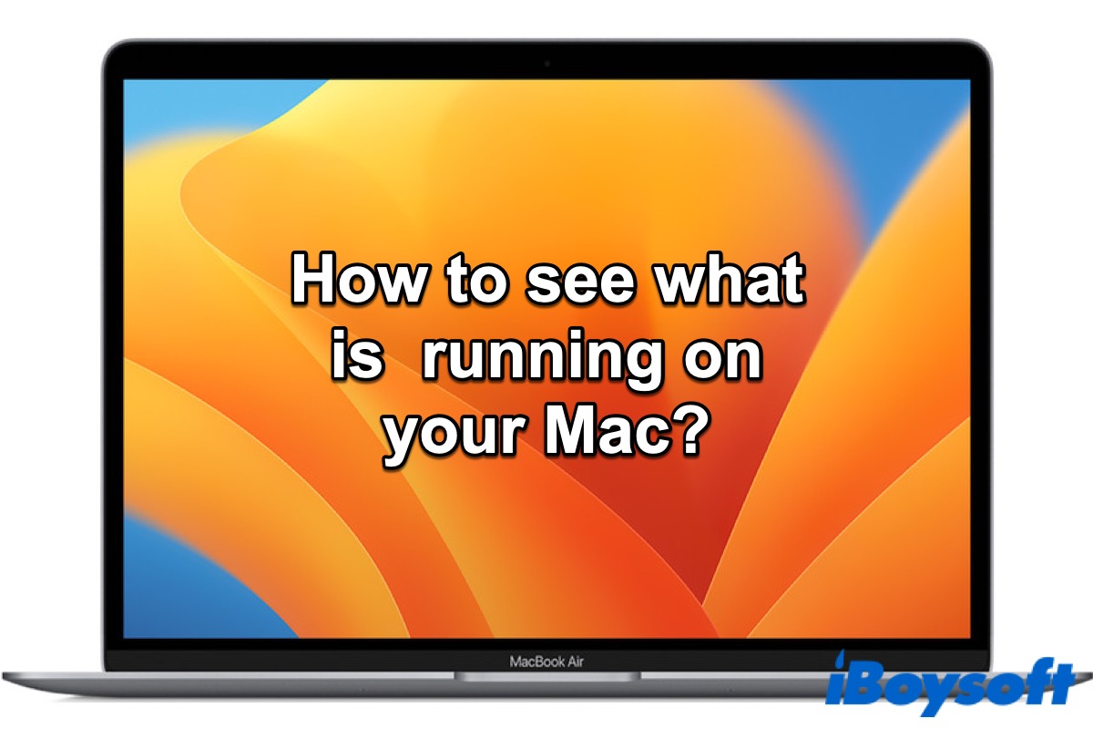 How to see what is running on your Mac