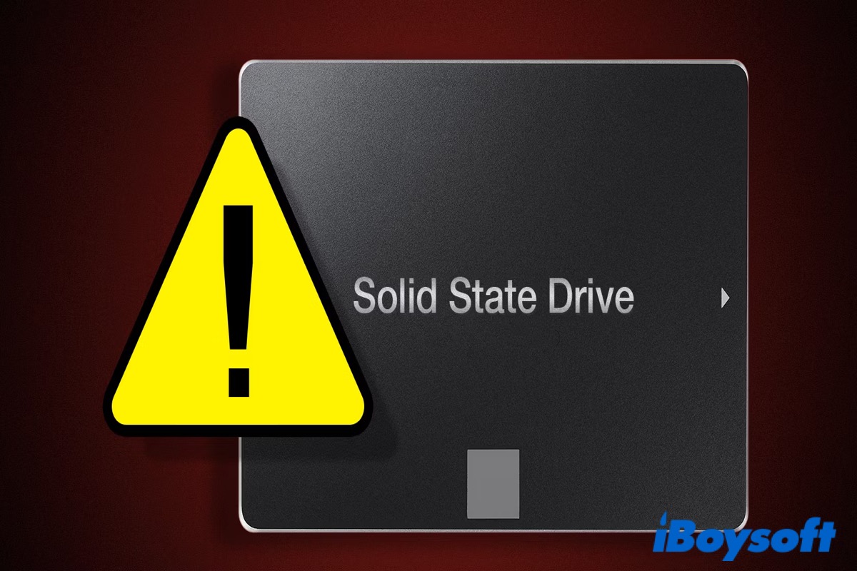 How to tell if SSD is failing