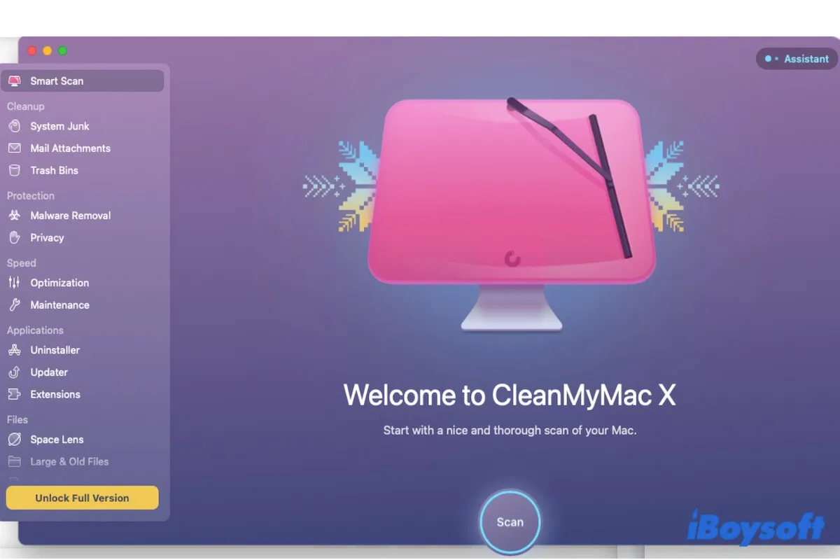 CleanMyMacのアンインストール方法