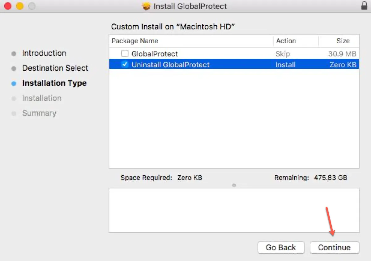 GlobalProtect auf dem Mac deinstallieren