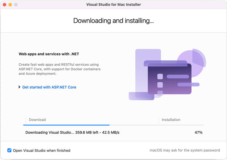 how to install Visual Studio Code on Mac