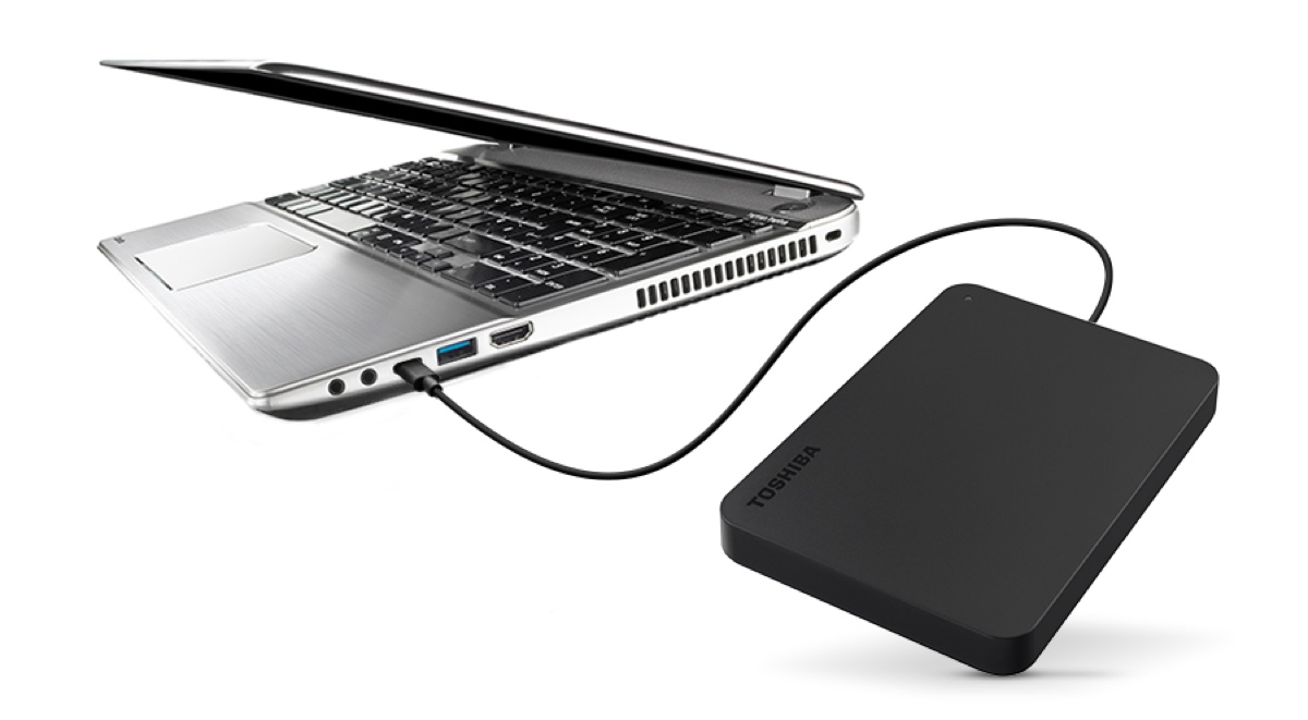 Connect Toshiba external hard drive to Mac