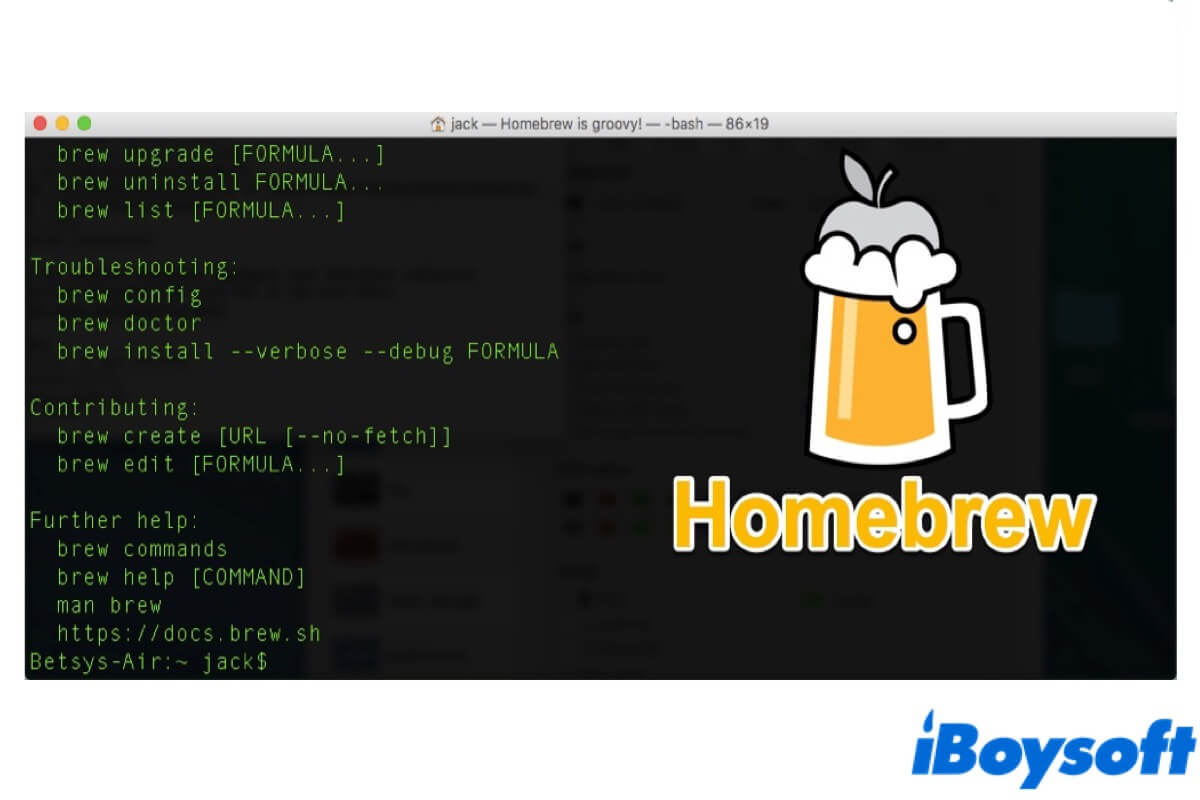 how to install homebrew on mac