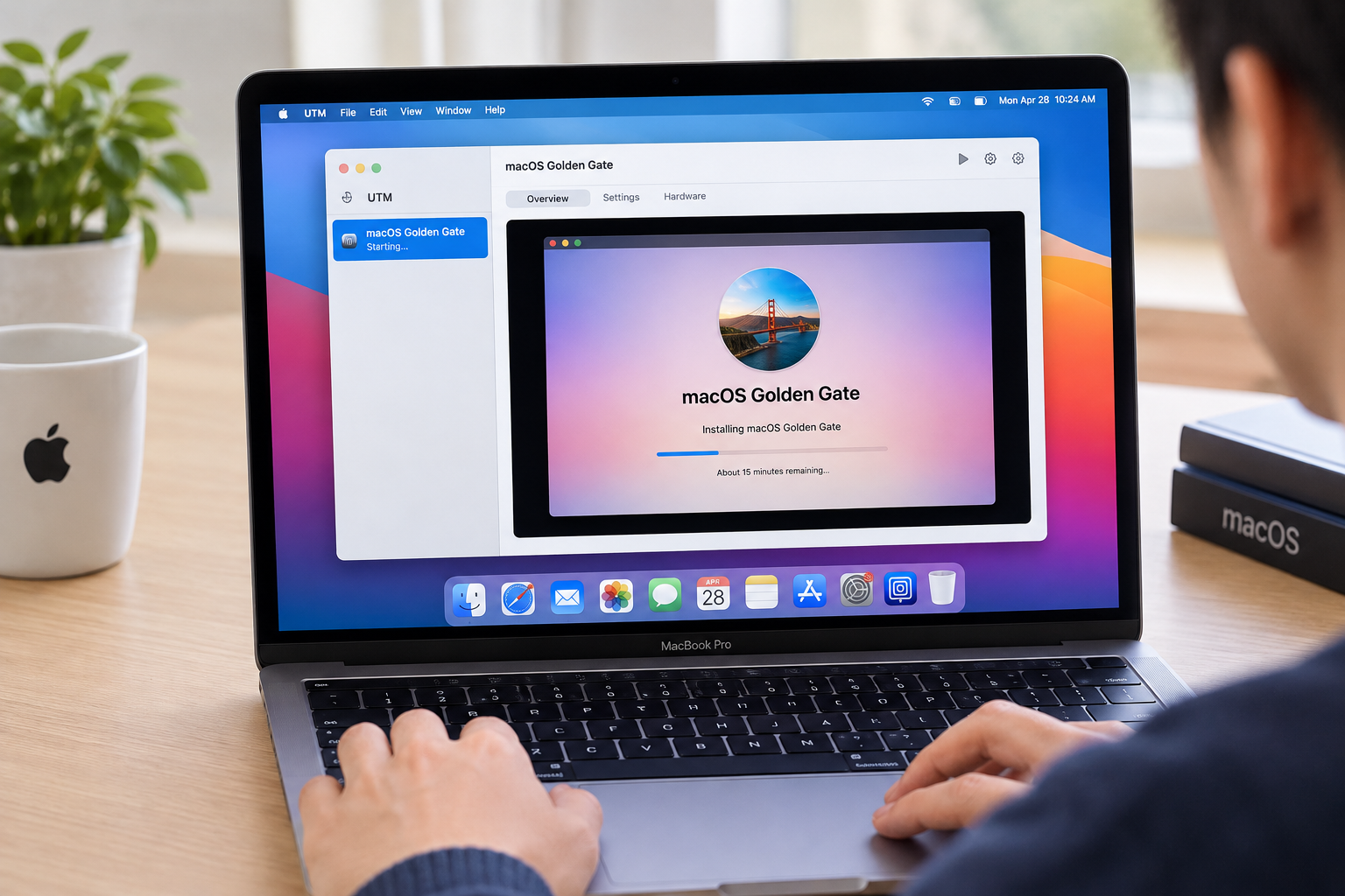 Install macOS Golden Gate 27 on UTM