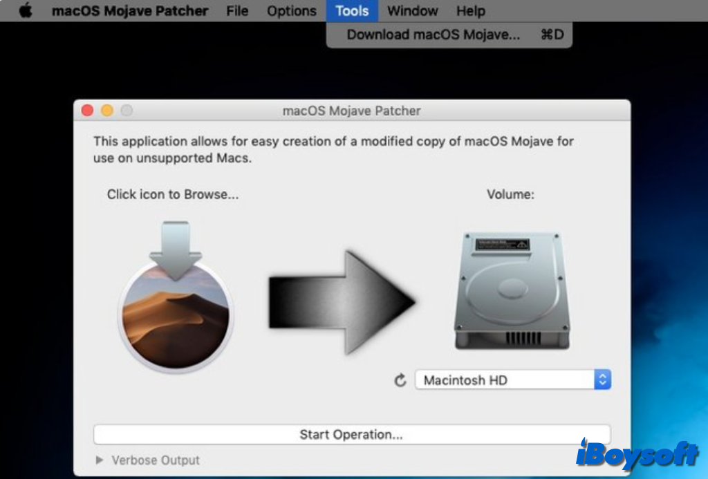 download macos mojave installer application