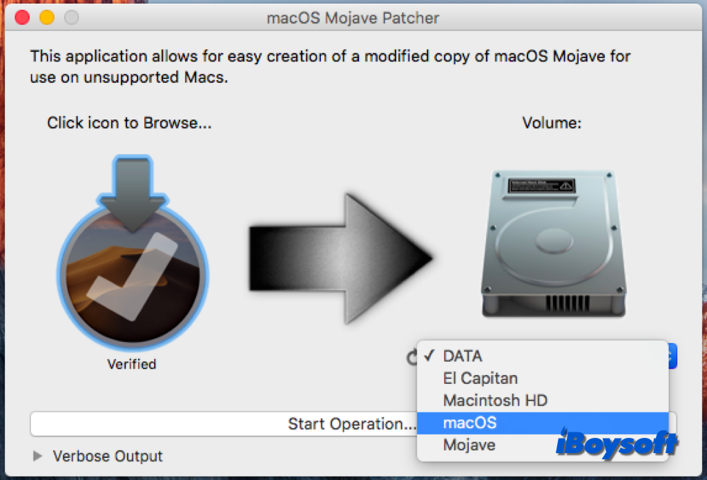 install macos mojave on usb