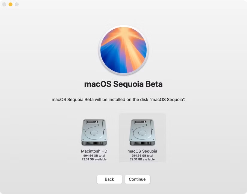 como instalar o macOS Sequoia em um disco rígido externo