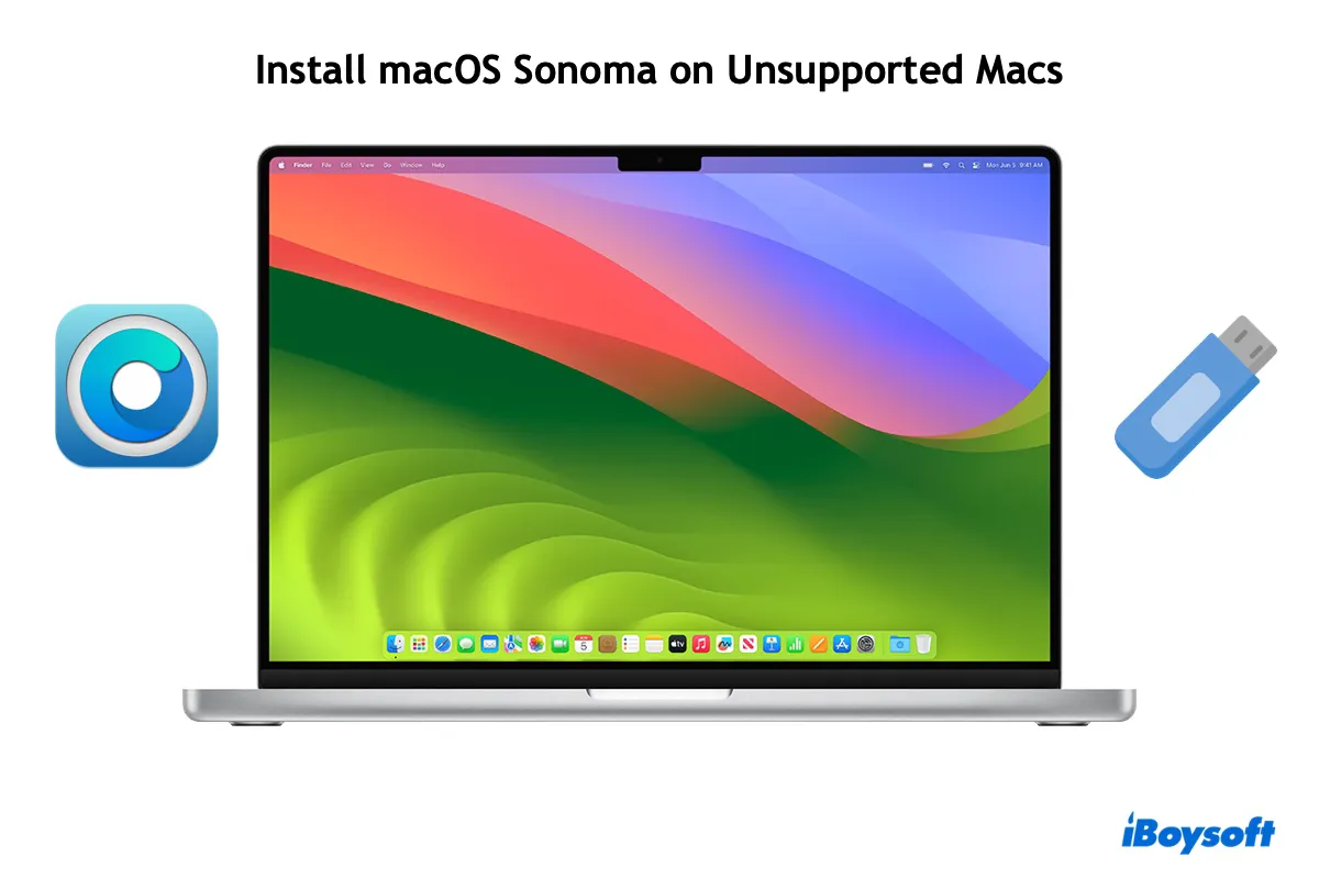 サポートされていないMacにmacOS Sonomaをインストールする方法