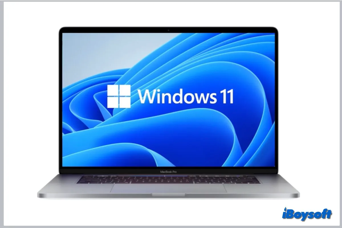 installer Windows 11 sur mac
