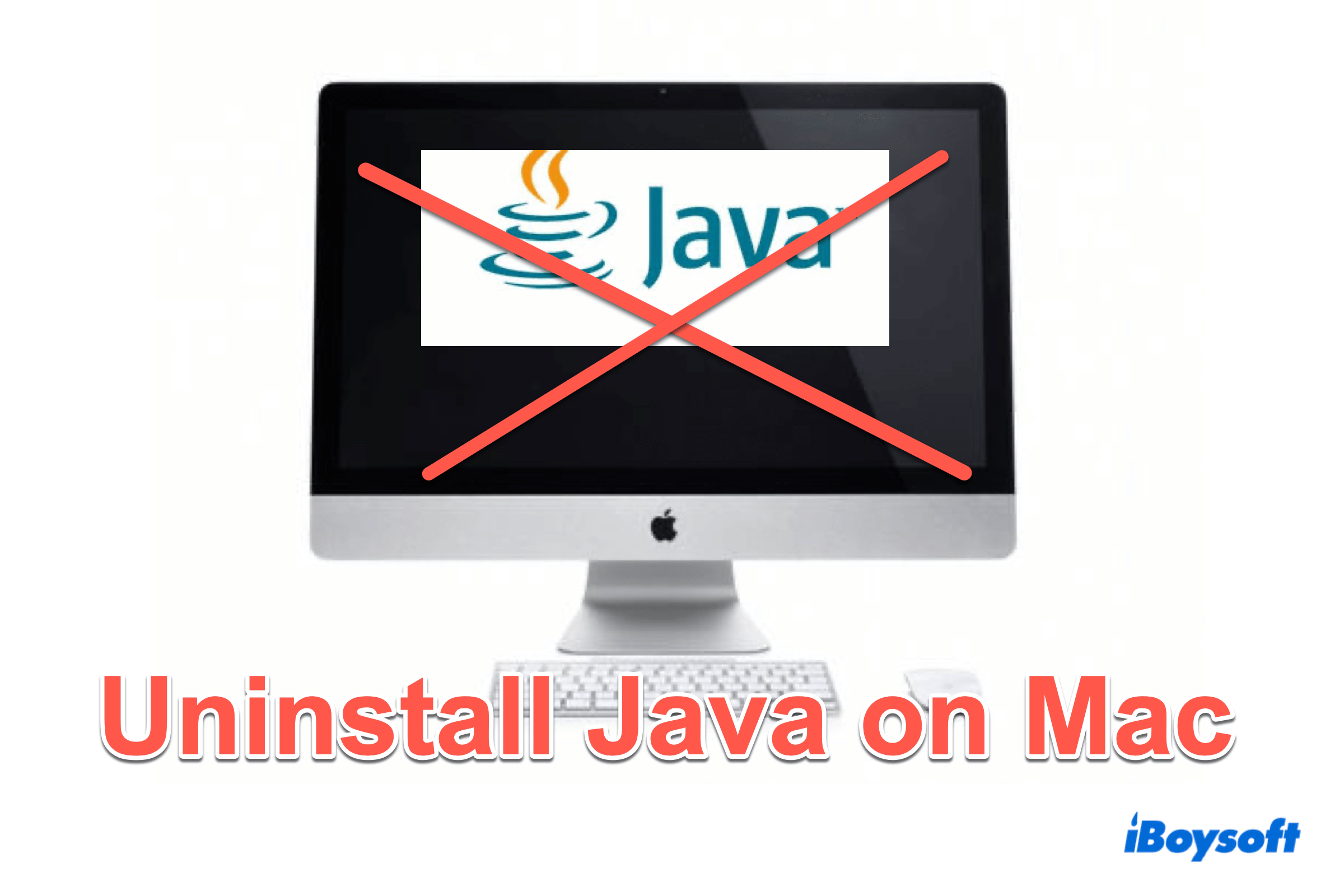 Désinstallation de Java macOS