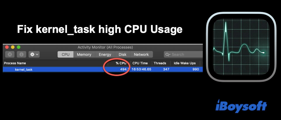 fix kernel_task high CPU usage issue