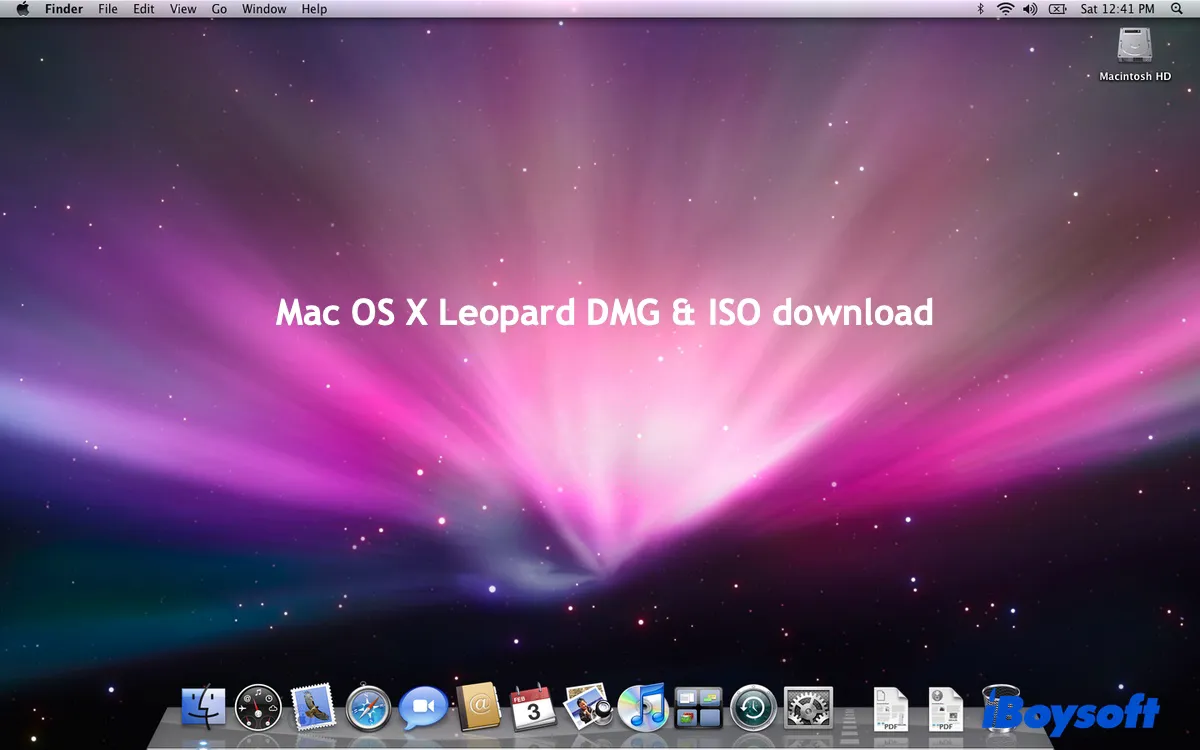 Mac OS X Leopard download