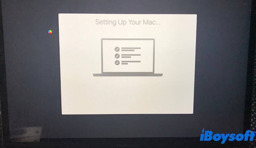 setting up your Mac screen