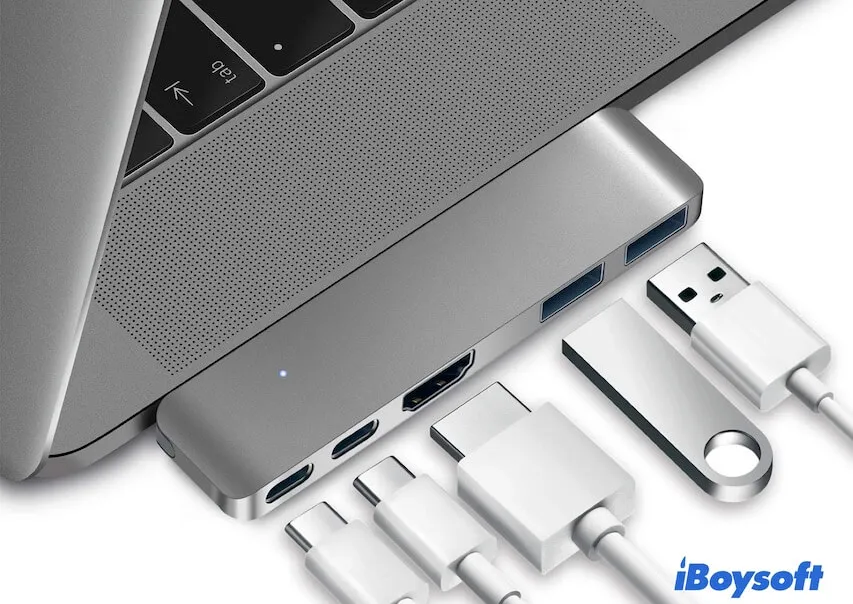 USB-Hub vom Mac trennen