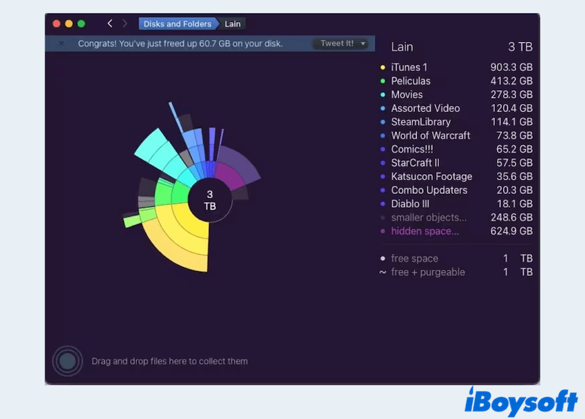 Alternative à MacCleaner Pro, DaisyDisk