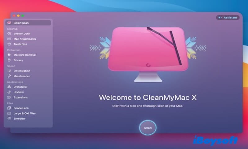 interface-principale-de-cleanmymac-x