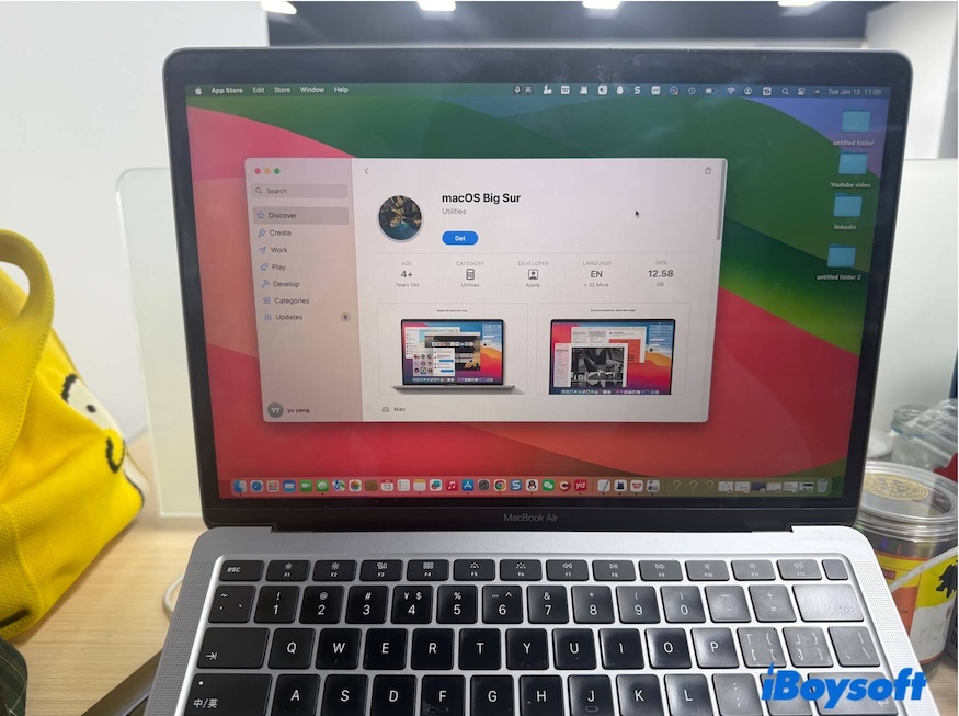 download macOS Big Sur from App Store