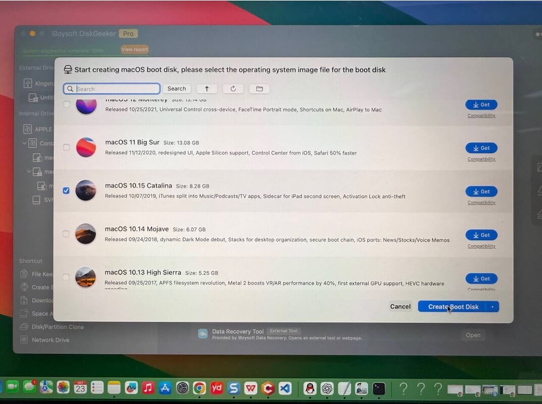 criar um instalador USB inicializável do macOS Catalina