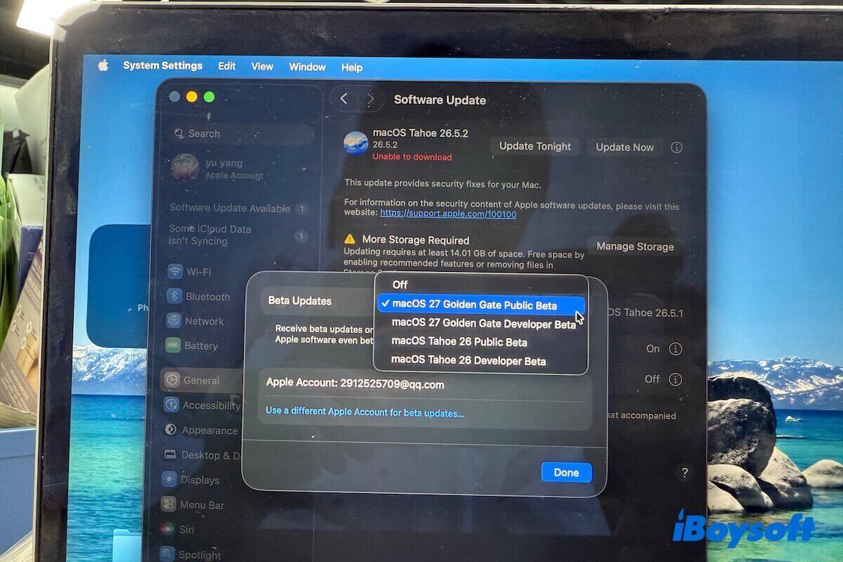 Download macOS Golden Gate Public Beta