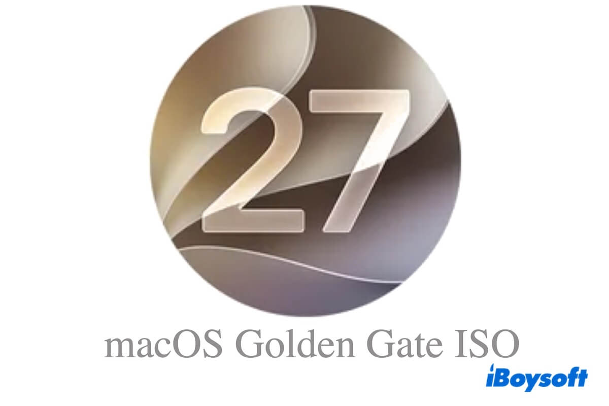 macOS Golden Gate ISO