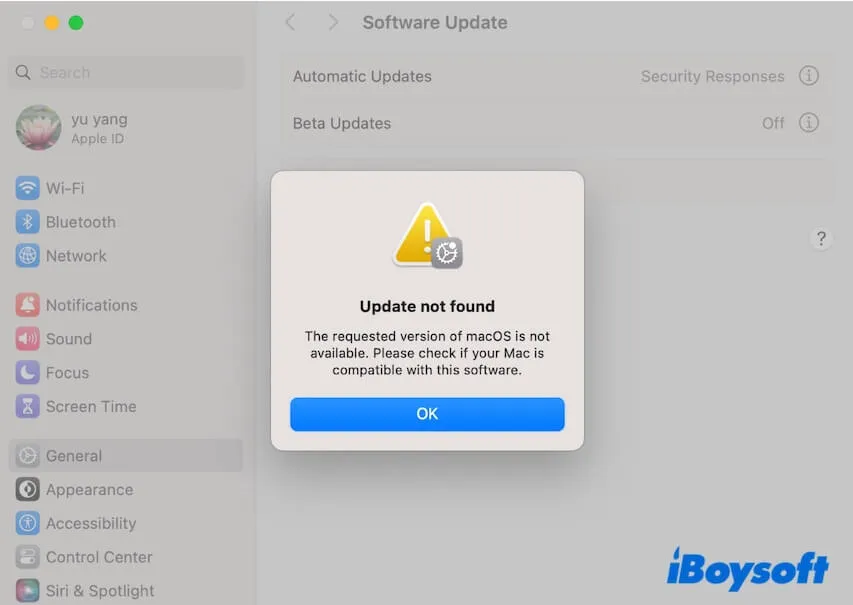 cant download macOS High Sierra from App Store