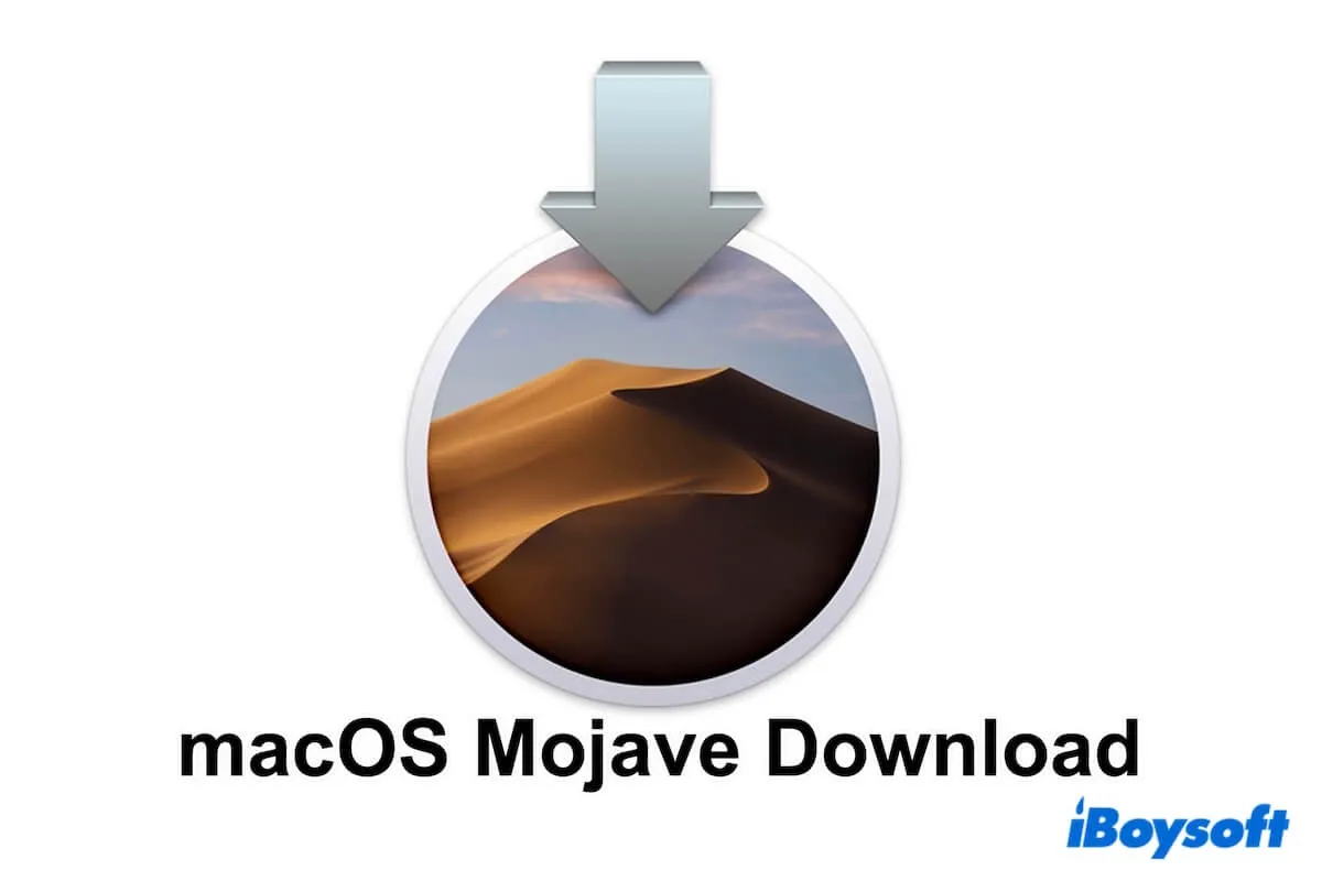 Mac OS Mojaveダウンロード