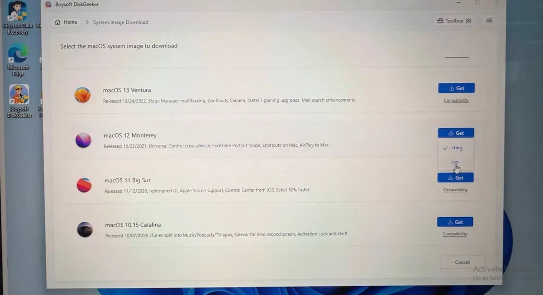 download macOS Monterey ISO on PC