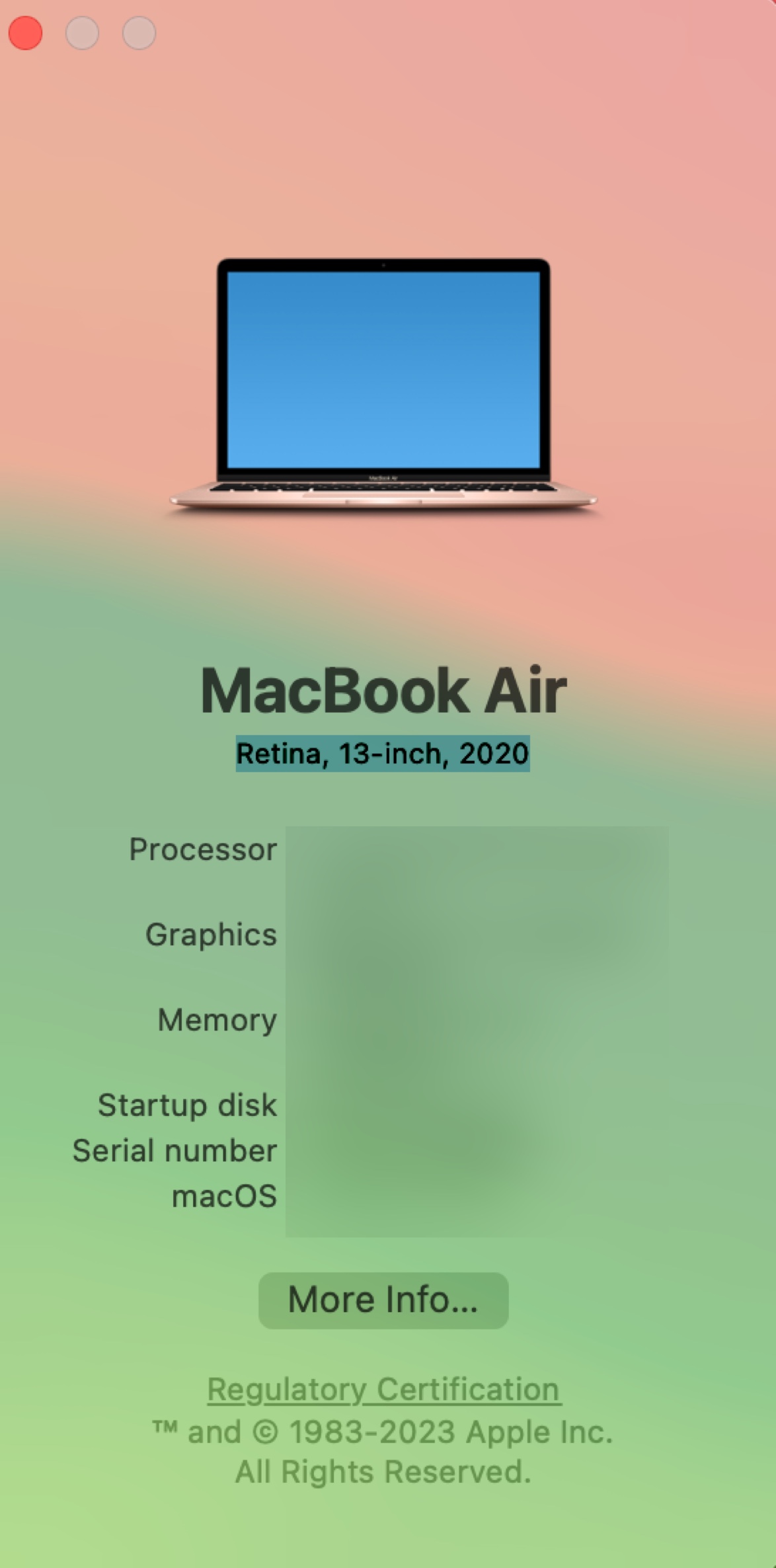 Check what year your Mac is