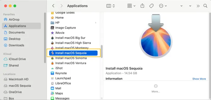 Free Download or create macOS Sequoia ISO file