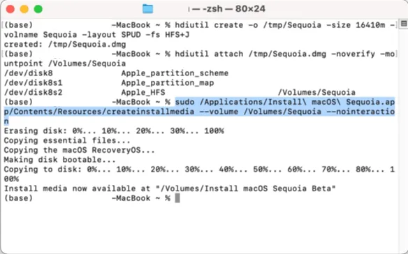 Descarga gratuita o crea el archivo ISO de macOS Sequoia