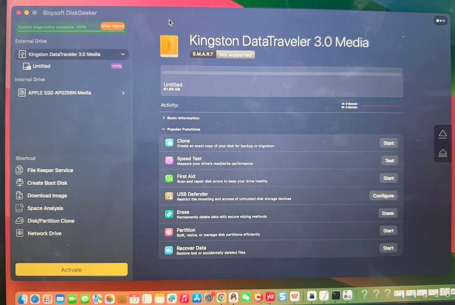 select Create Boot Disk button