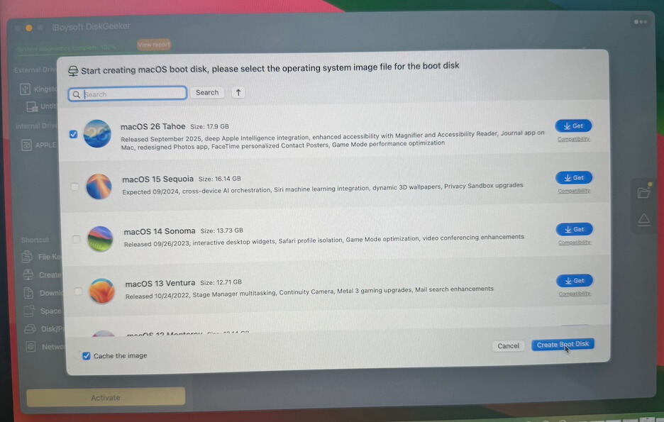 create macOS Tahoe bootable USB installer
