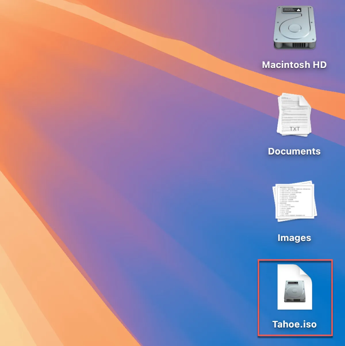 macOS Tahoe ISO download
