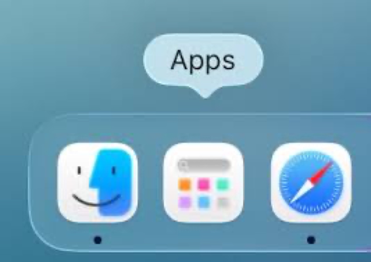Launchpad replaced by Apps on macOS Tahoe