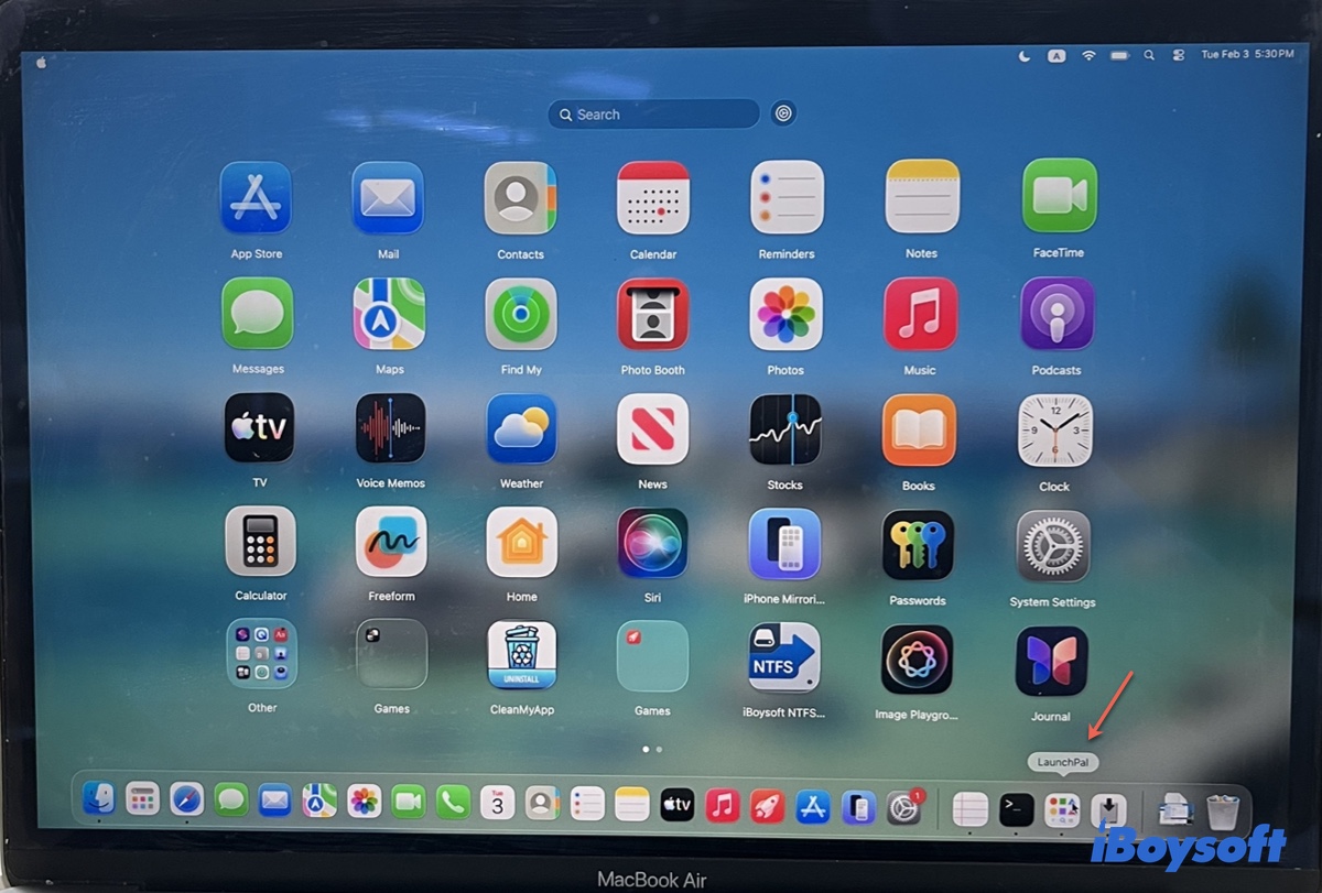 Launchpad alternative