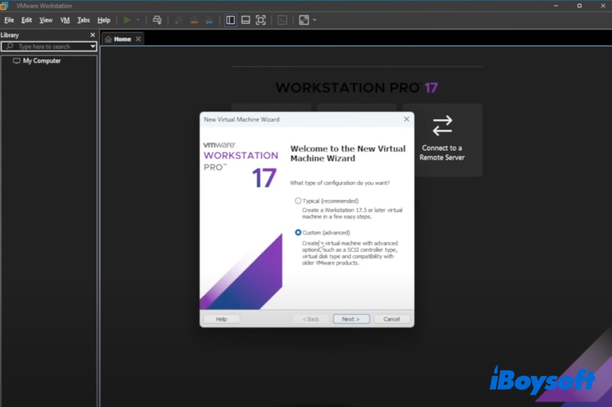 Passen Sie die macOS Tahoe virtuelle Maschine für Windows an