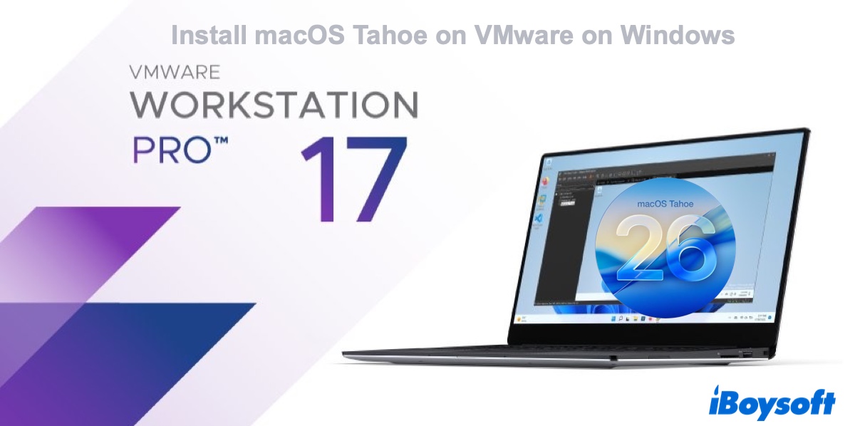 macOS Tahoe VMware