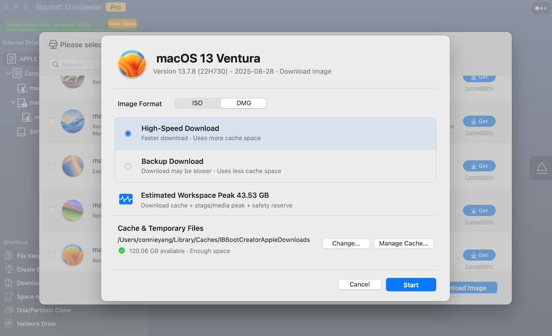 download macOS 13 DMG