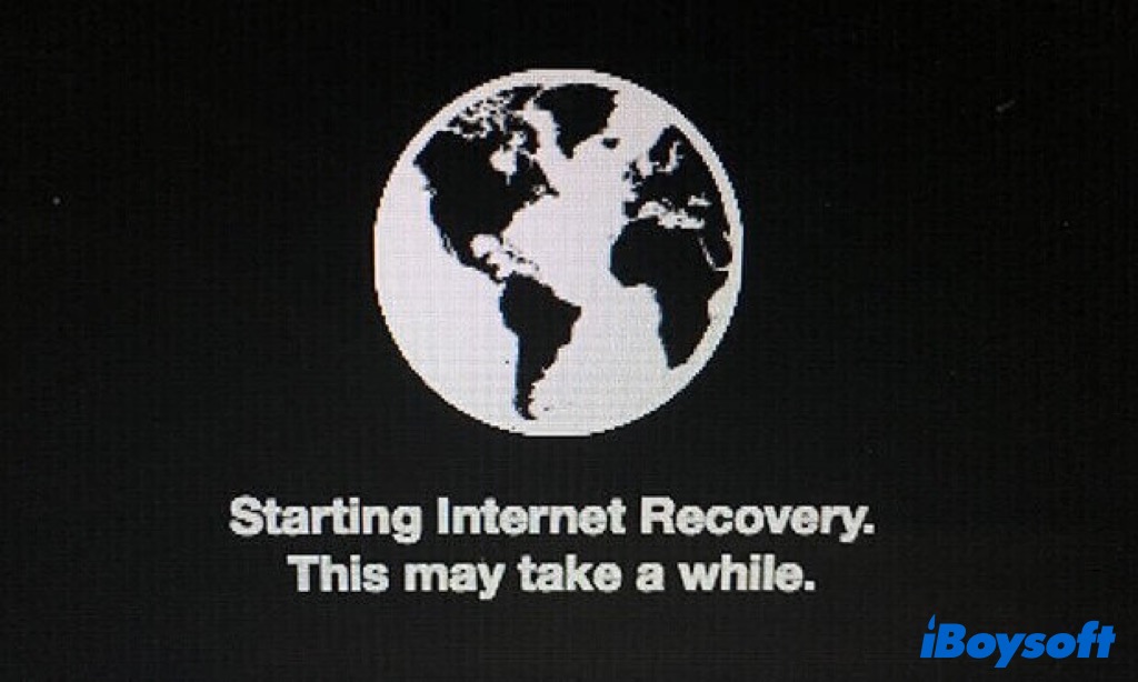 internet recovery mode