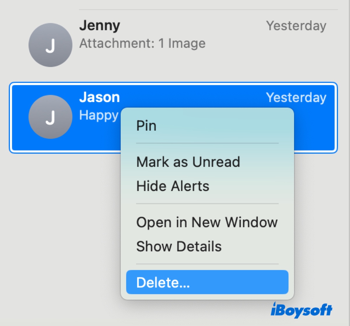 How to remove unwanted messages in the Messages app to clear space