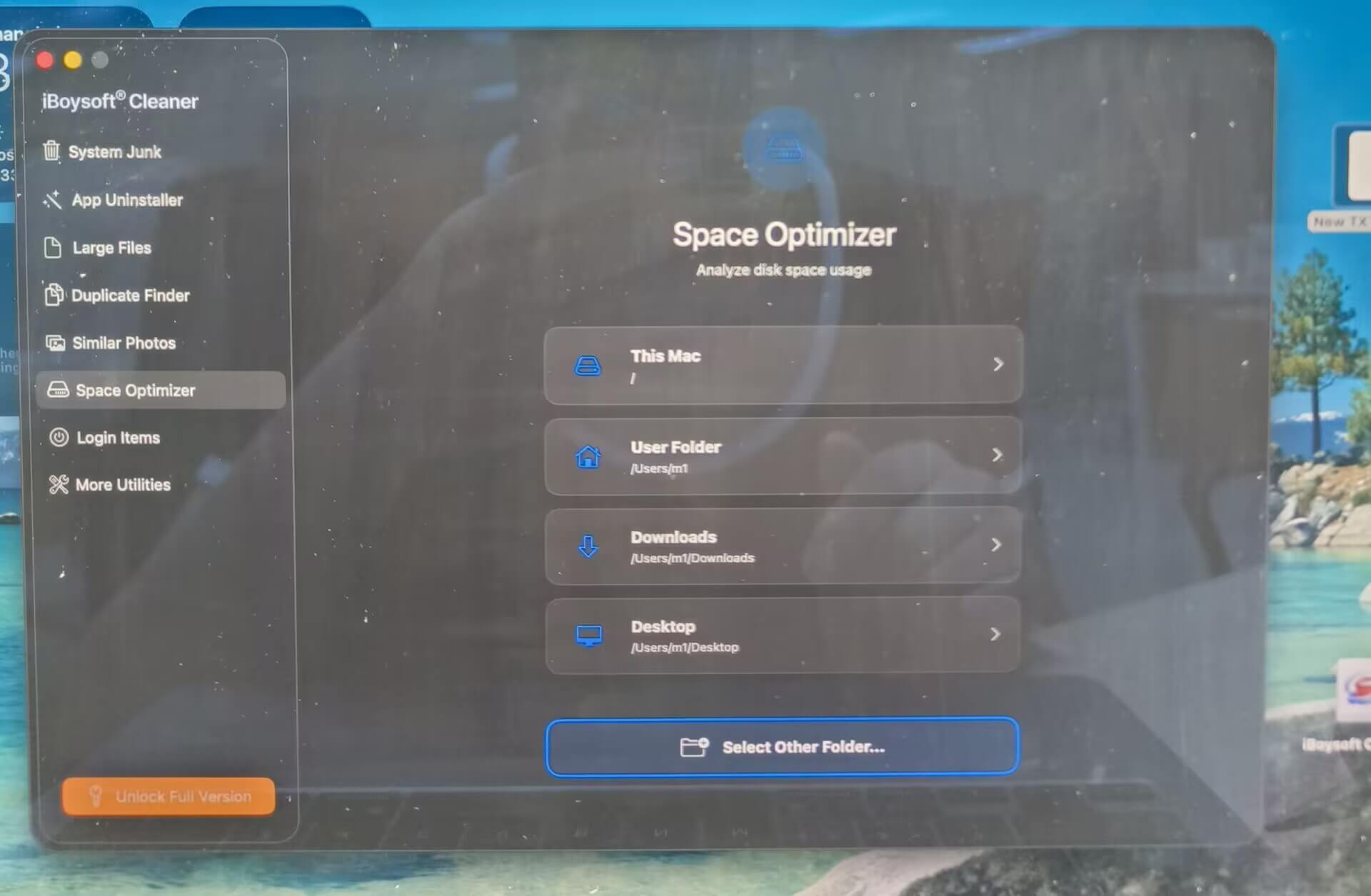 iBoysoft Cleaner main interface