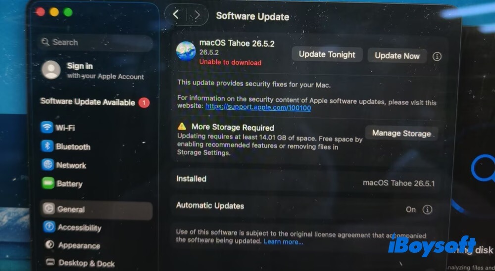 Update current OS to the latest version