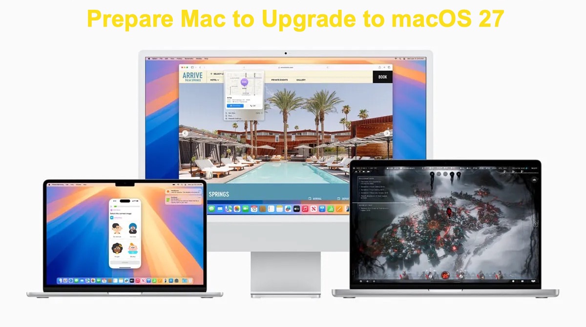 Prepare Mac to upgrade to macOS 27 Golden Gate