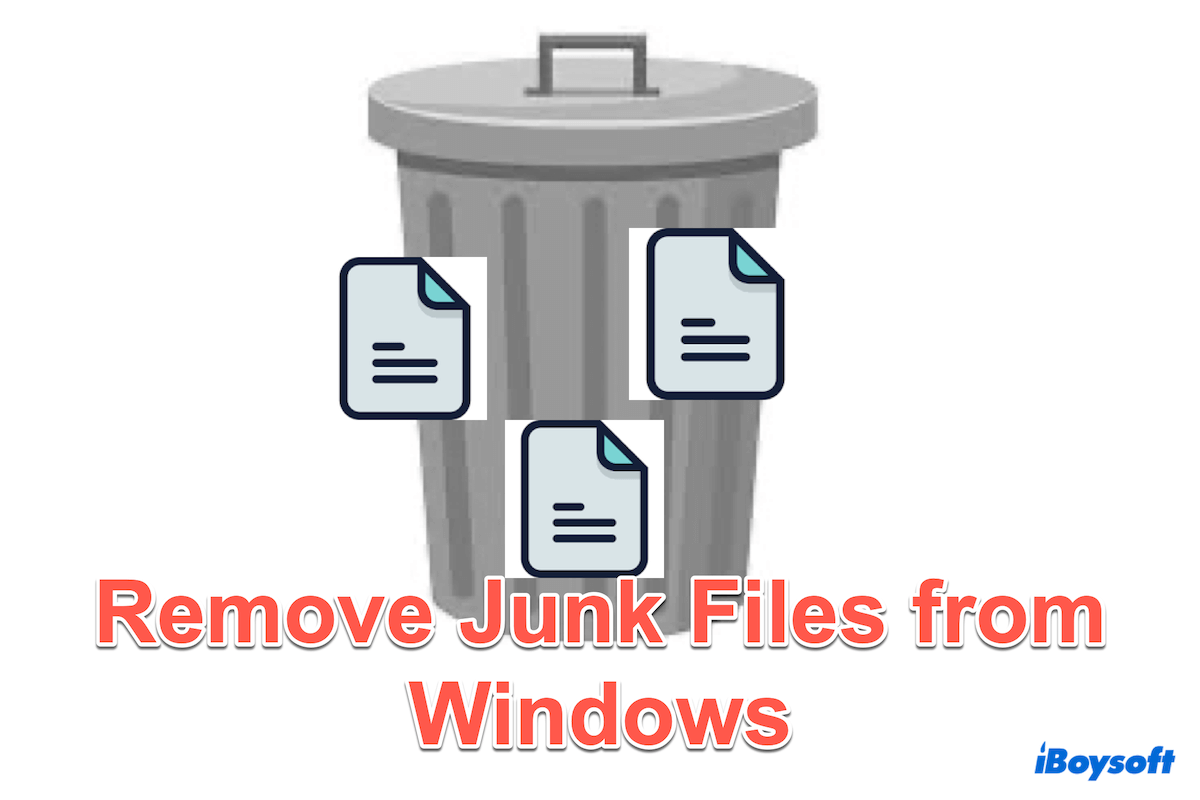 Windowsからジャンクファイルを削除する方法