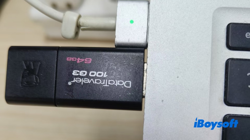 Connect my Kingston USB drive to MacBook Air