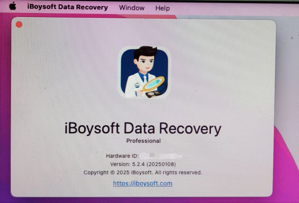 iBoysoft Data Recovery for Mac version 5.2.4