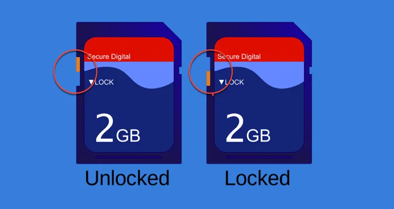 Как разблокировать санте. Lock на SD карте. SD Unlock. How to Unlock SD Card. Как работает Lock на SD карте.